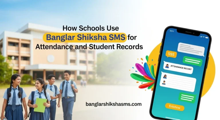How Schools Use Banglar Shiksha SMS for Attendance and Student Records
