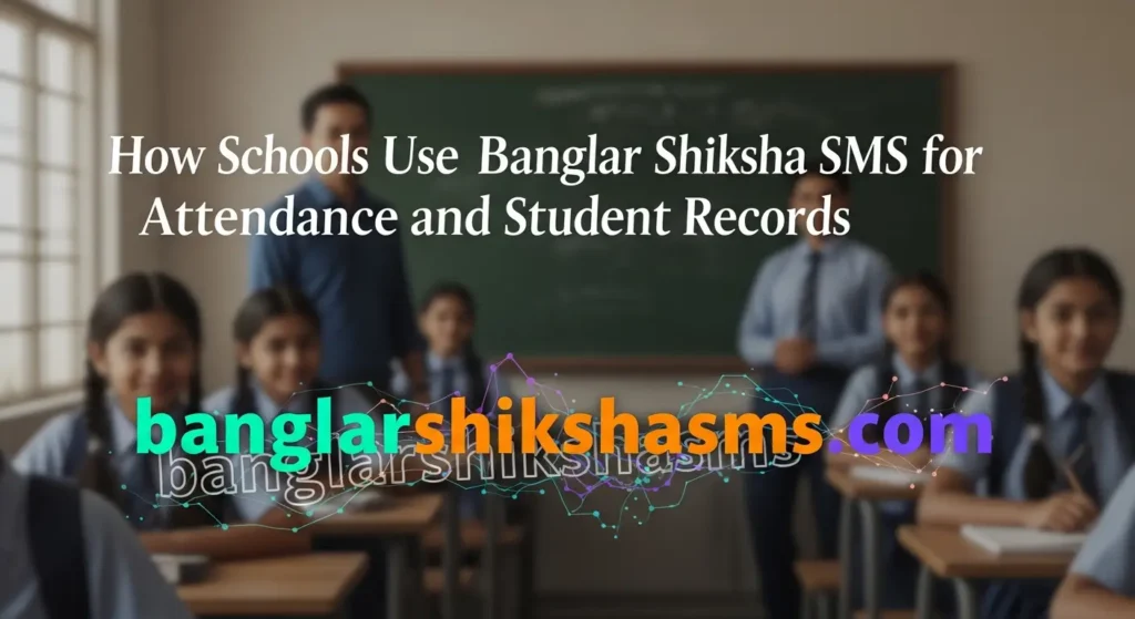 How Schools Use Banglar Shiksha SMS for Attendance and Student Records