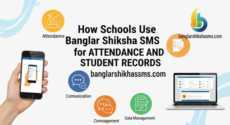 How Schools Use Banglar Shiksha SMS for Attendance and Student Records