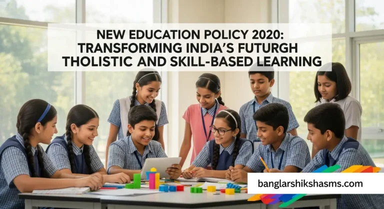 New Education Policy 2020: Transforming India’s Future Through Holistic and Skill-Based Learning