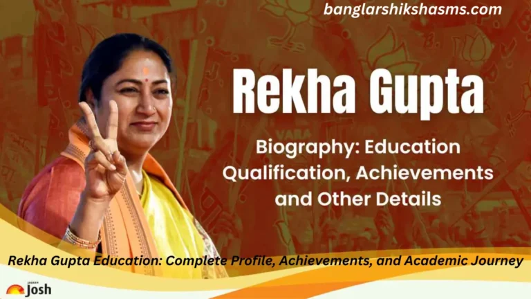 Rekha Gupta Education: Complete Profile, Achievements, and Academic Journey