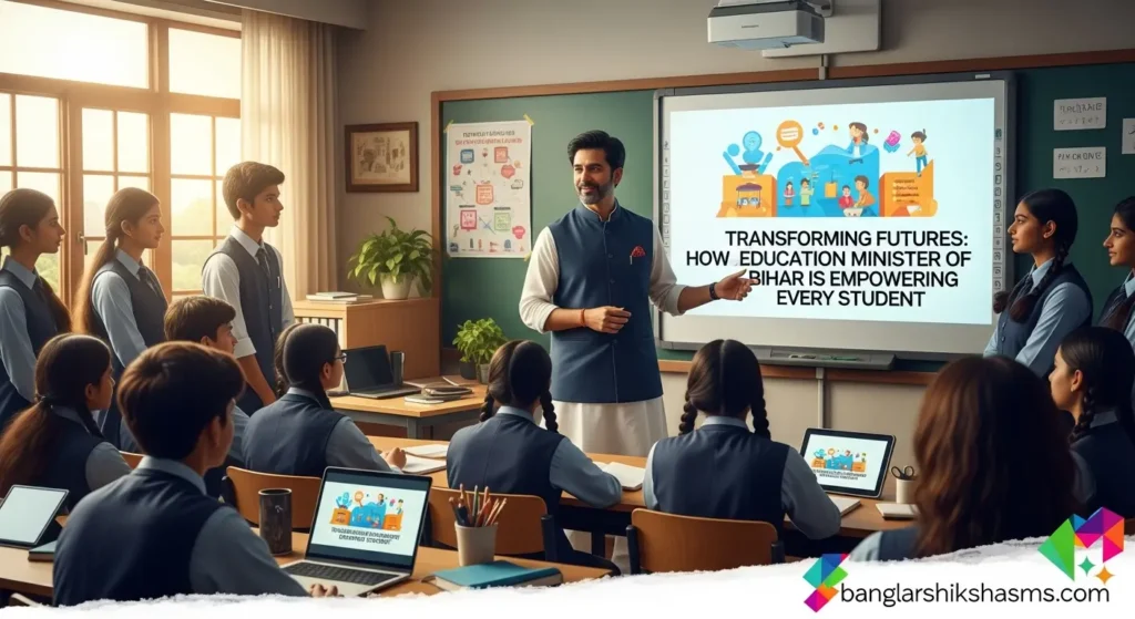 Transforming Futures: How the Education Minister of Bihar is Empowering Every Student
