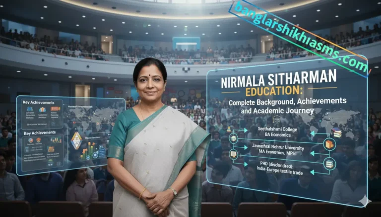 Nirmala Sitharaman Education: Complete Background, Achievements, and Academic Journey Nirmala Sitharaman Education