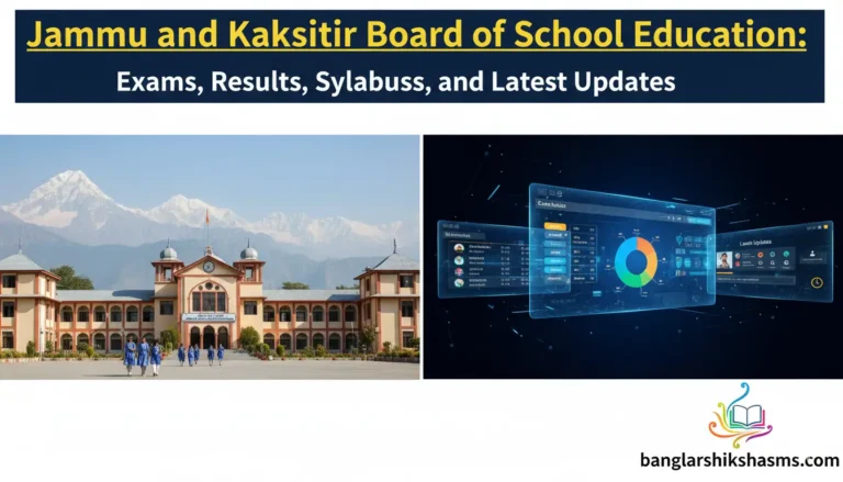 Jammu and Kashmir Board of School Education: Exams, Results, Syllabus, and Latest Updates Jammu and Kashmir Board of School Education
