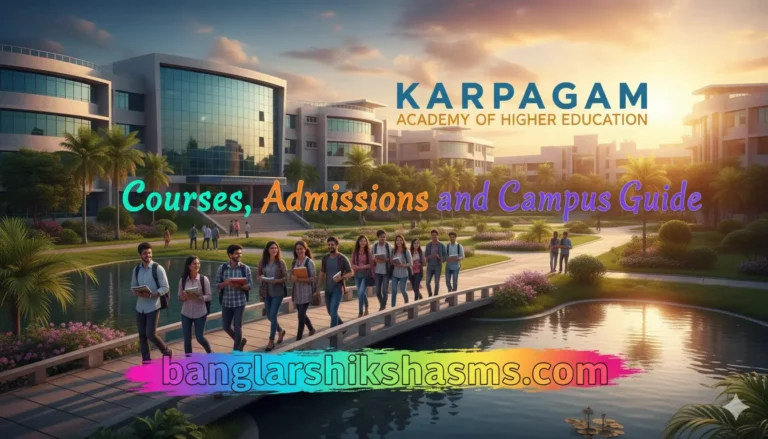 Karpagam Academy of Higher Education: Courses, Admissions, and Campus Guide Karpagam Academy of Higher Education