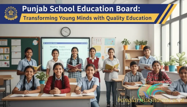 Punjab School Education Board: Transforming Young Minds with Quality Education Punjab School Education Board